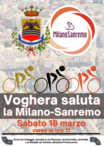 Voghera saluta la Milano Sanremo
