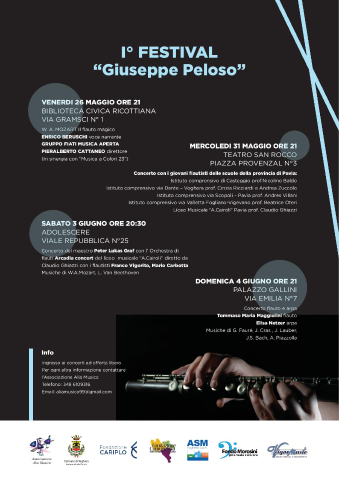 Primo Festival Giuseppe Peloso 2023