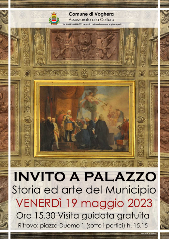 INVITO A PALAZZO   Storia e arte del Municipio Visita guidata gratuita