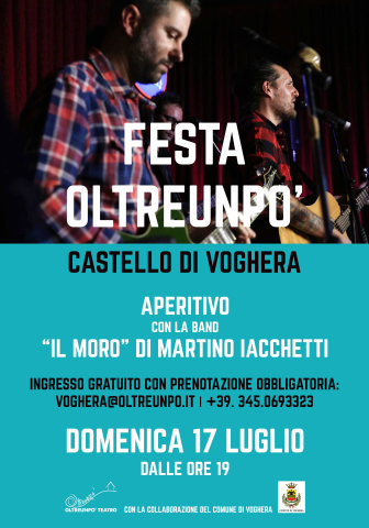 Festa Oltreunpò - Aperitivo con la band "Il Moro" di Martino Iacchetti