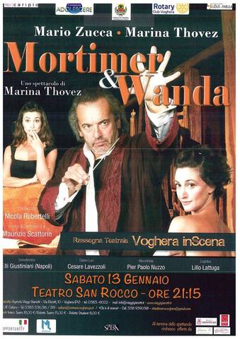 Spettacolo "Mortimer & Wanda" sabato 13 gennaio a San Rocco
