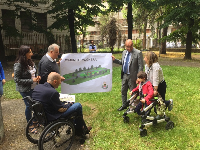 Inaugurazione nuovo parco gioco inclusivo Giardini Moschini