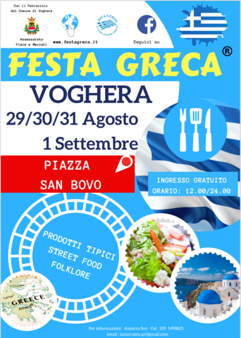 Festa Greca in piazza San Bovo